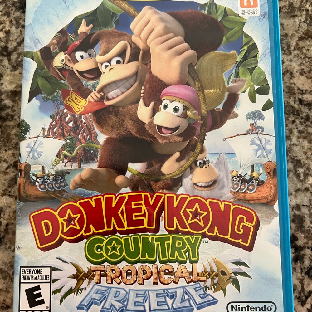 Nintendo Donkey Kong Country: Tropical Freeze - Blue and Yellow